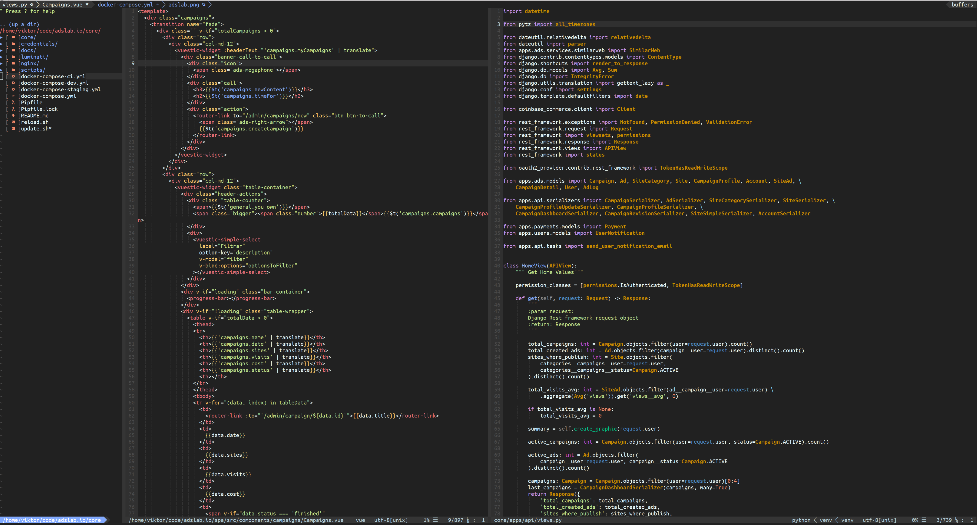 Vim Python Pro Config