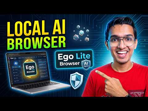 Ego Lite Browser: New free AI browser runs locally (Playwright alternative)