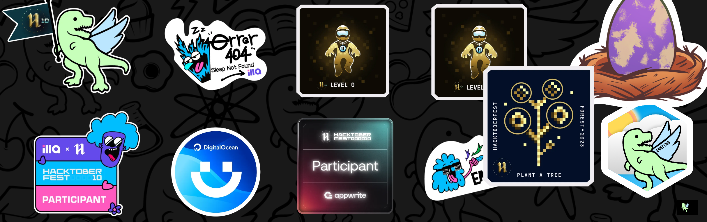 An image of @gaganachiranjitha99's Holopin badges, which is a link to view their full Holopin profile
