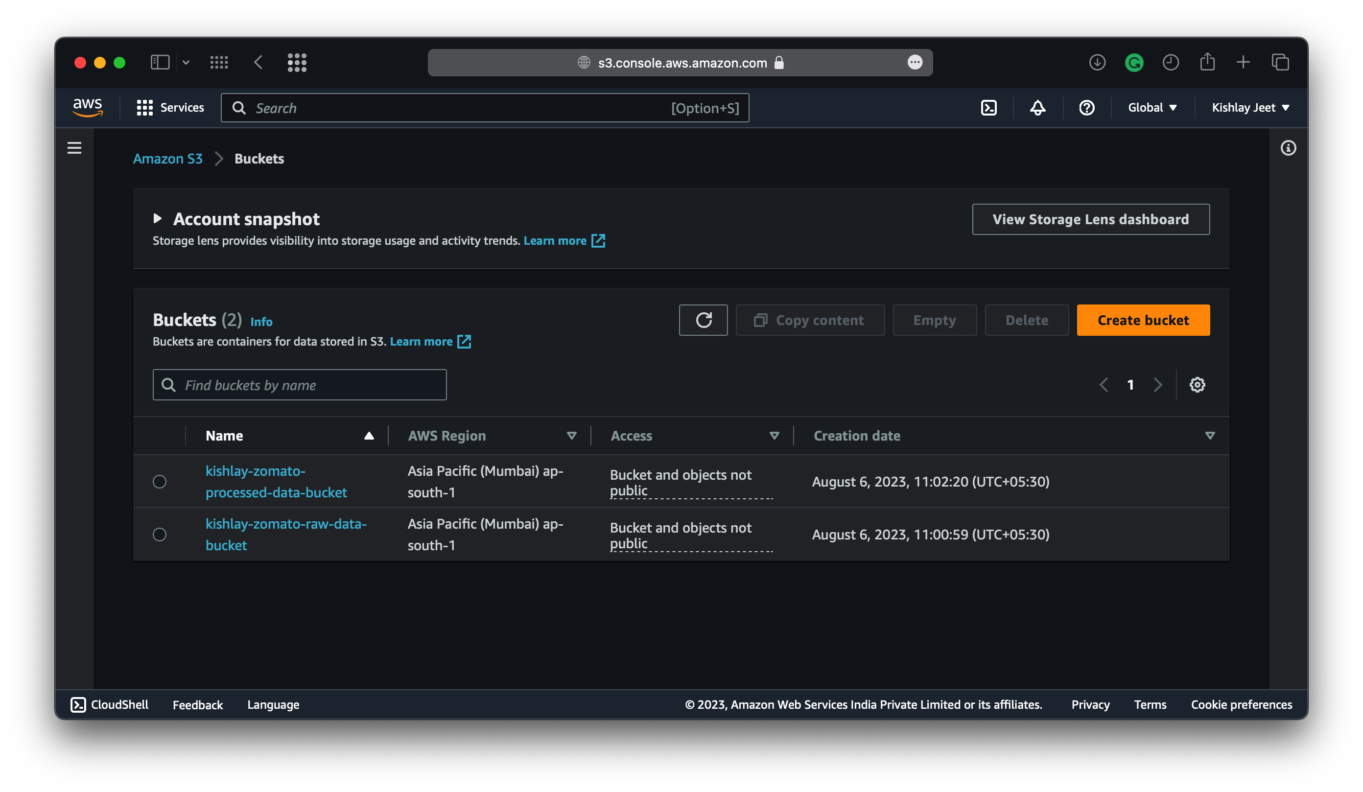 AWS S3 Buckets