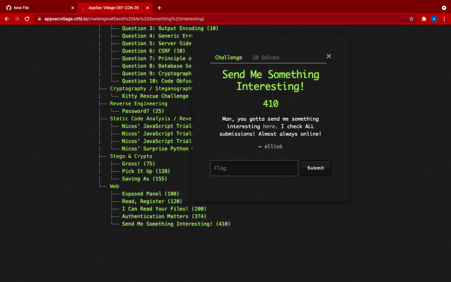 GitHub - 0x0elliot/XSS-CTF-With-Python: A Web CTF that was originally ...