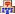 U+1F3E3, U+FE4B3