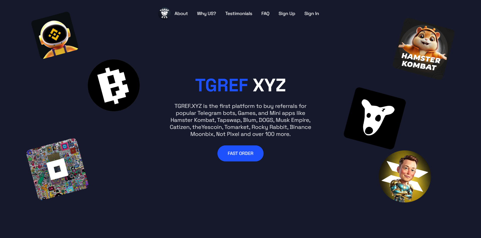 TGREF.XYZ - BUY REFERRALS FOR TELEGRAM