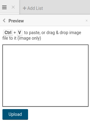 Wekan kanban screenshot