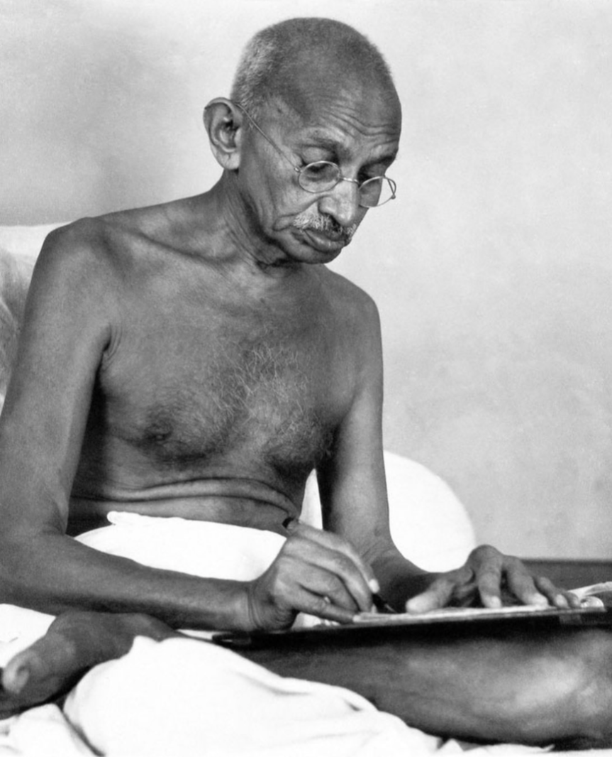 Gandhi and his faults - choosing the praxis X idol.