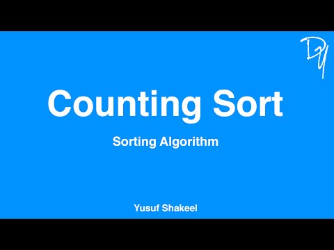 Counting Sort (youtube)