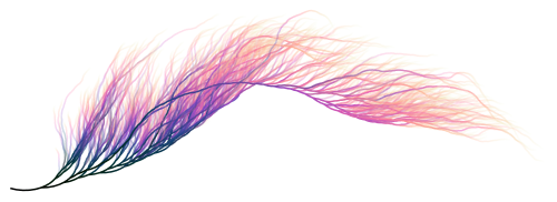 Visualization Collatz sequence