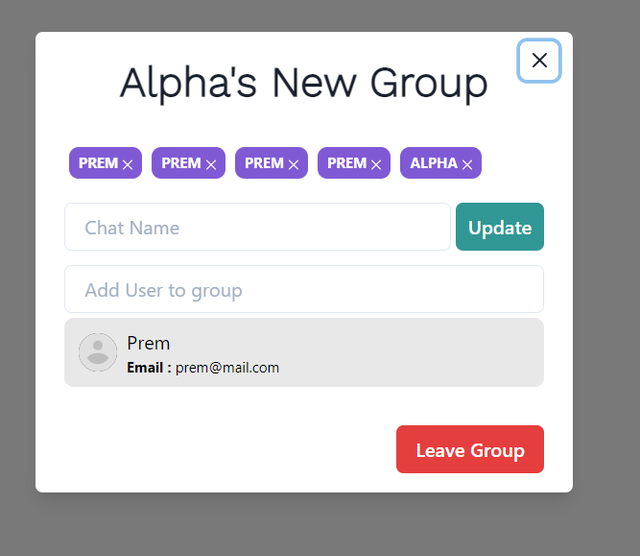 Multiple users can be added