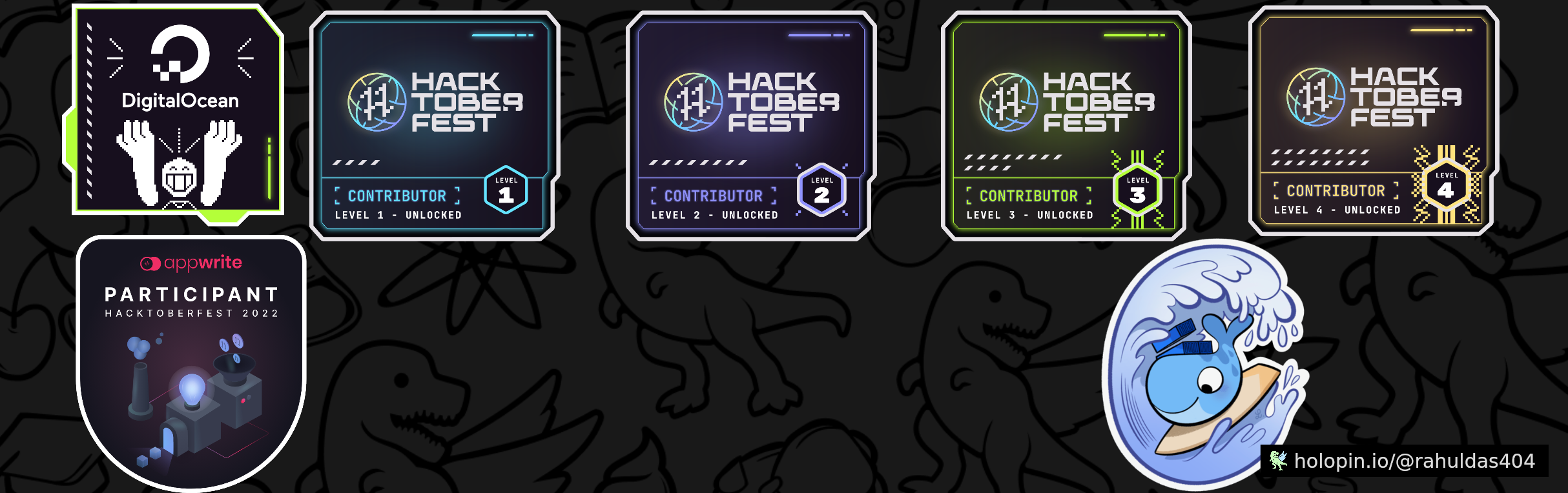 An image of @rahuldas404's Holopin badges, which is a link to view their full Holopin profile