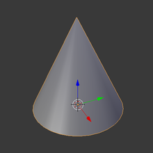  Cone shape example