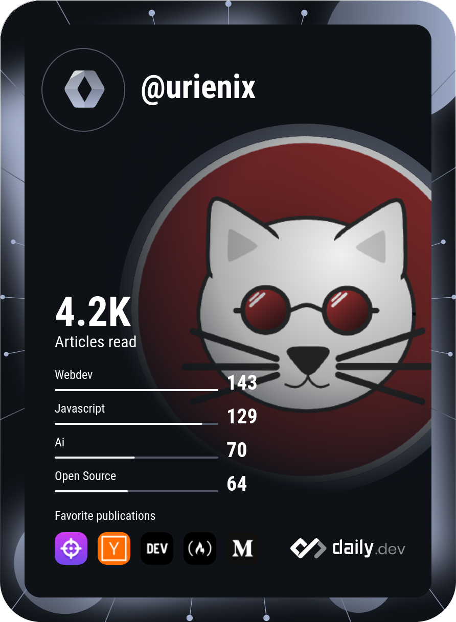 urienix's Dev Card