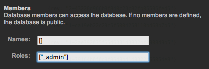 _users db security settings