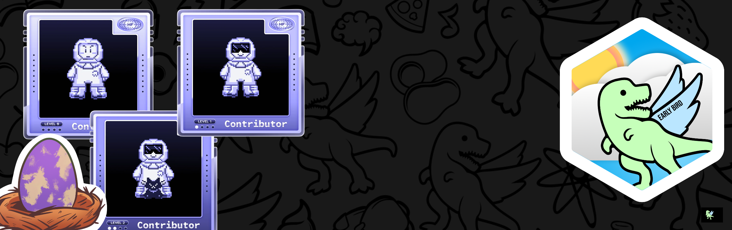 An image of @anshumanjadiya1102's Holopin badges, which is a link to view their full Holopin profile