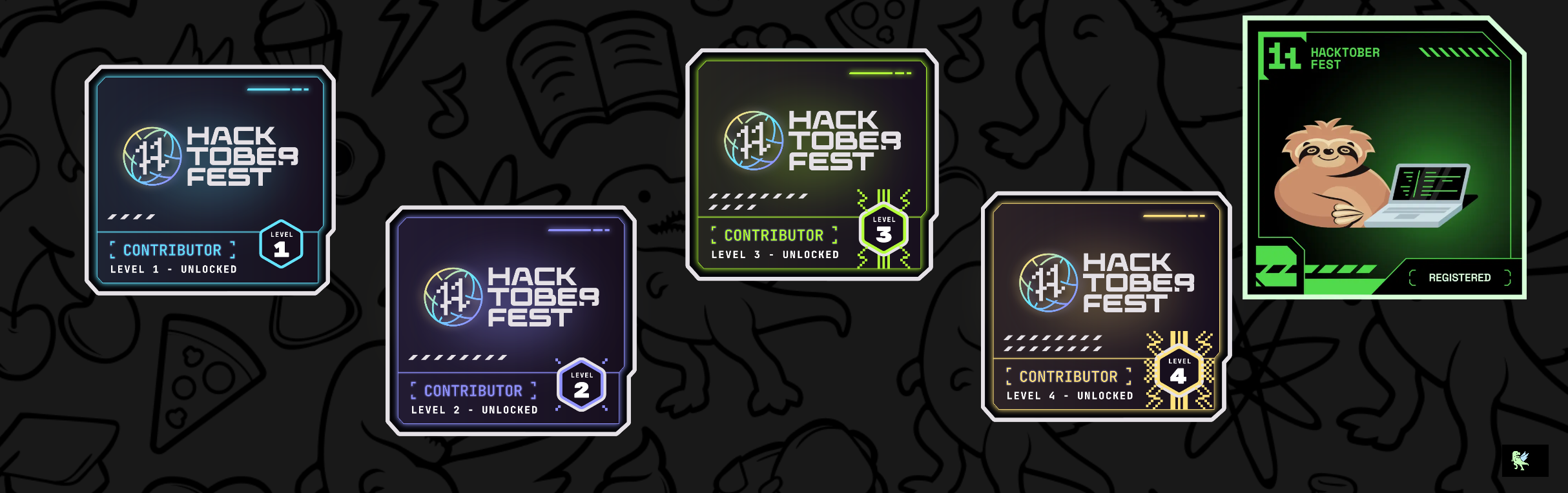 @rphi's Holopin board