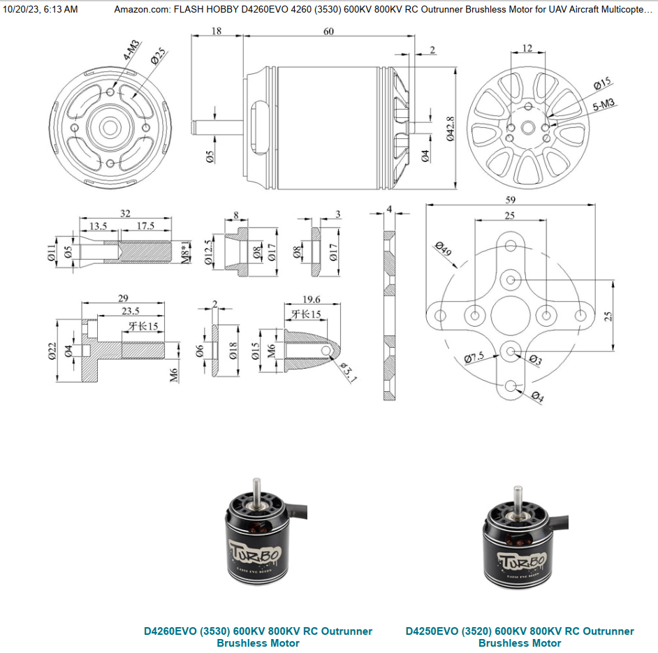 dimensions