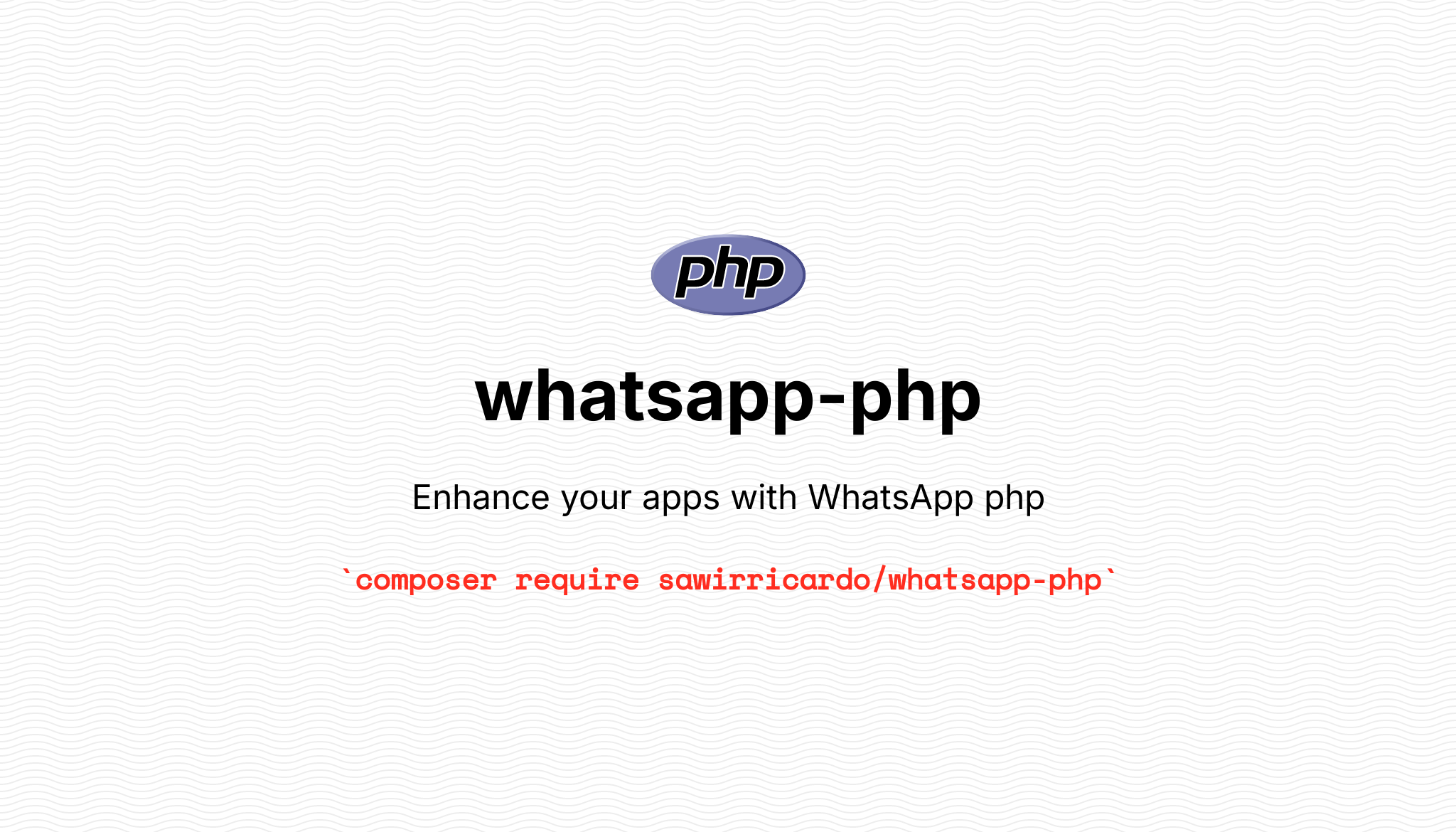 WhatsApp PHP