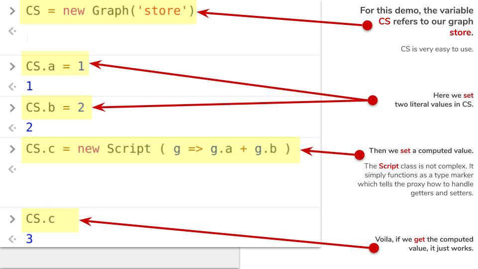 Setting Datum and Script Values