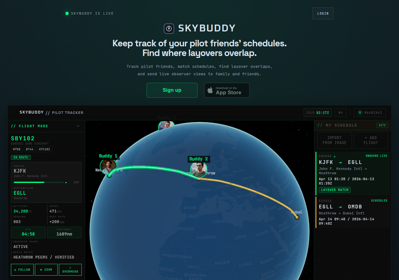 skybuddy preview