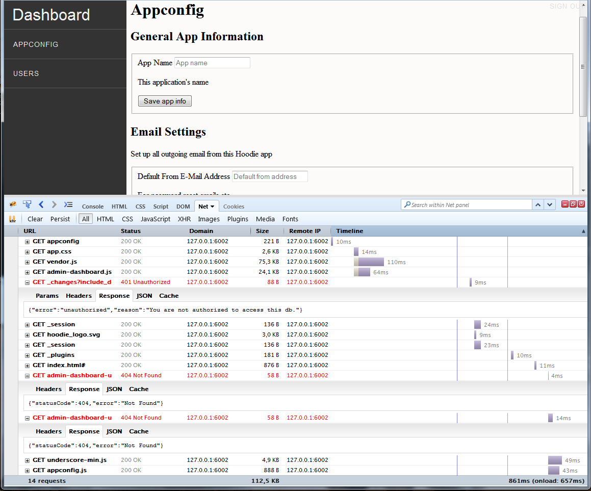 Admin Dashboard