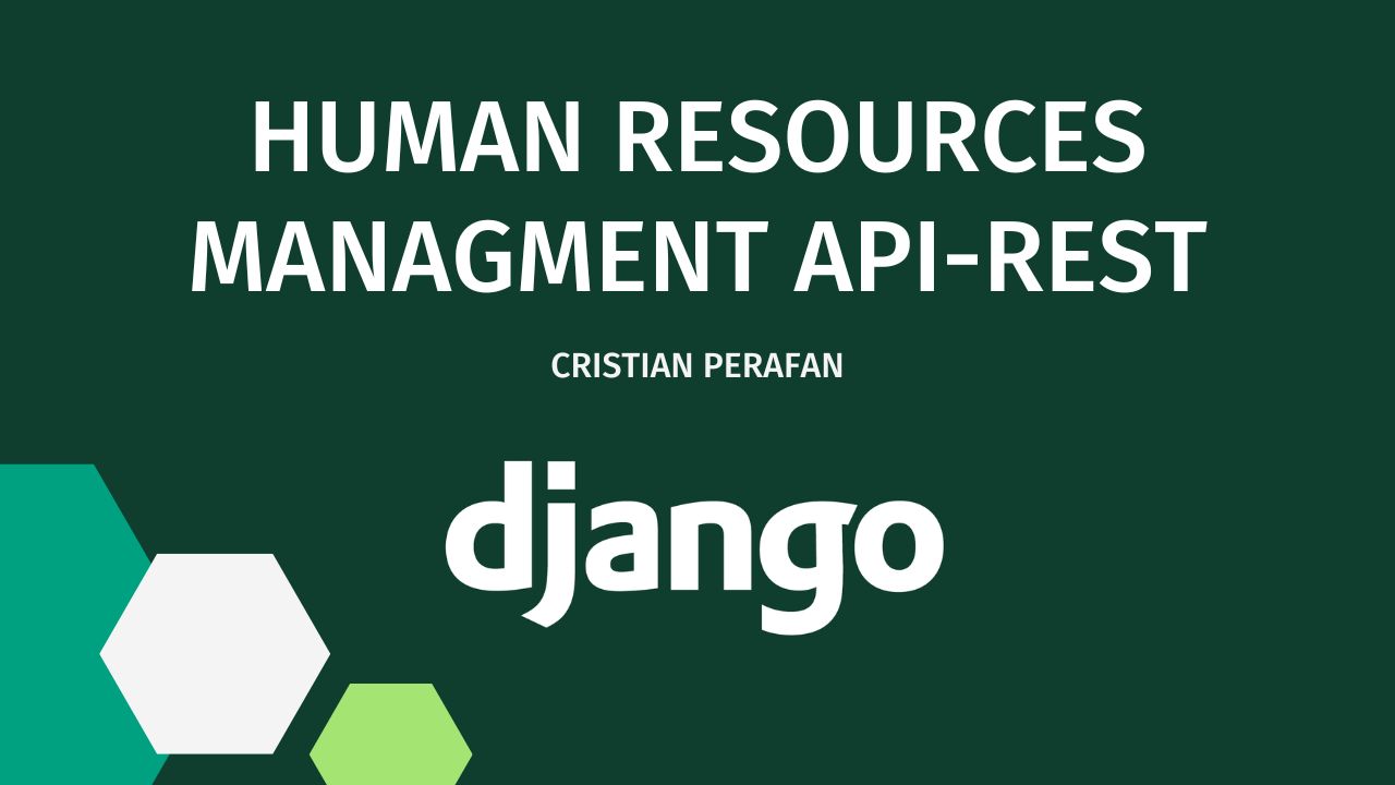 Human Resources Managment API-REST