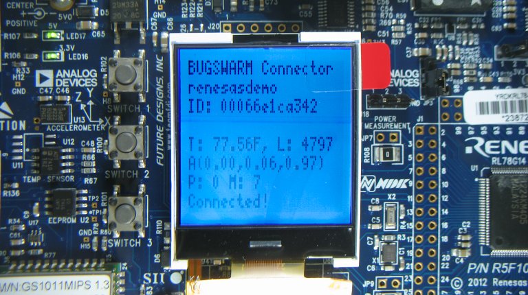 LCD Screen when Running