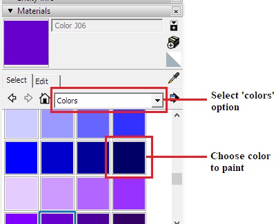 paint bucket option