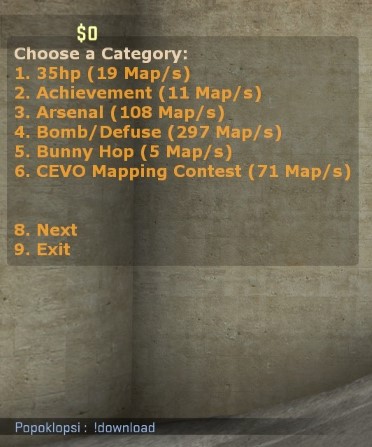 Main Categories