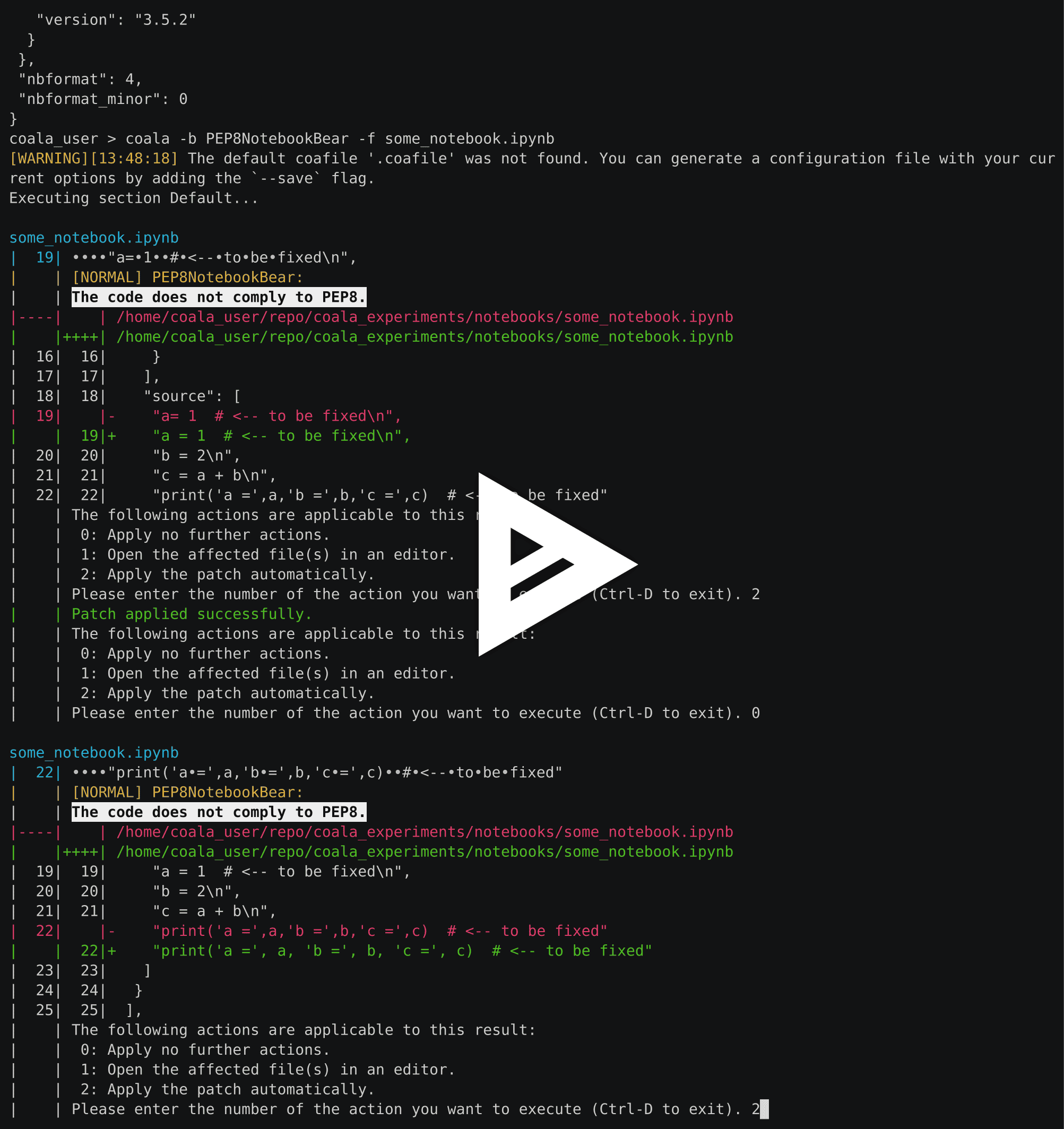 asciicast
