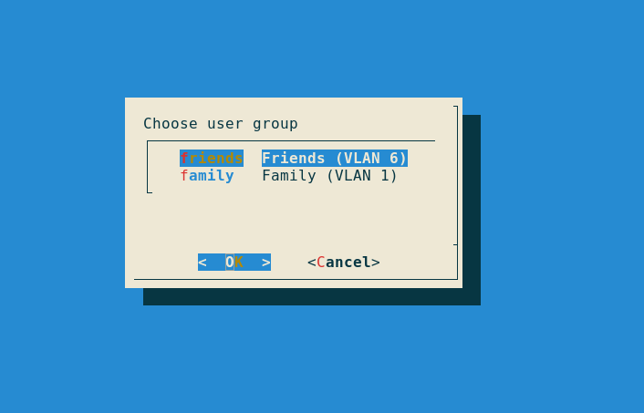 VLAN assignment