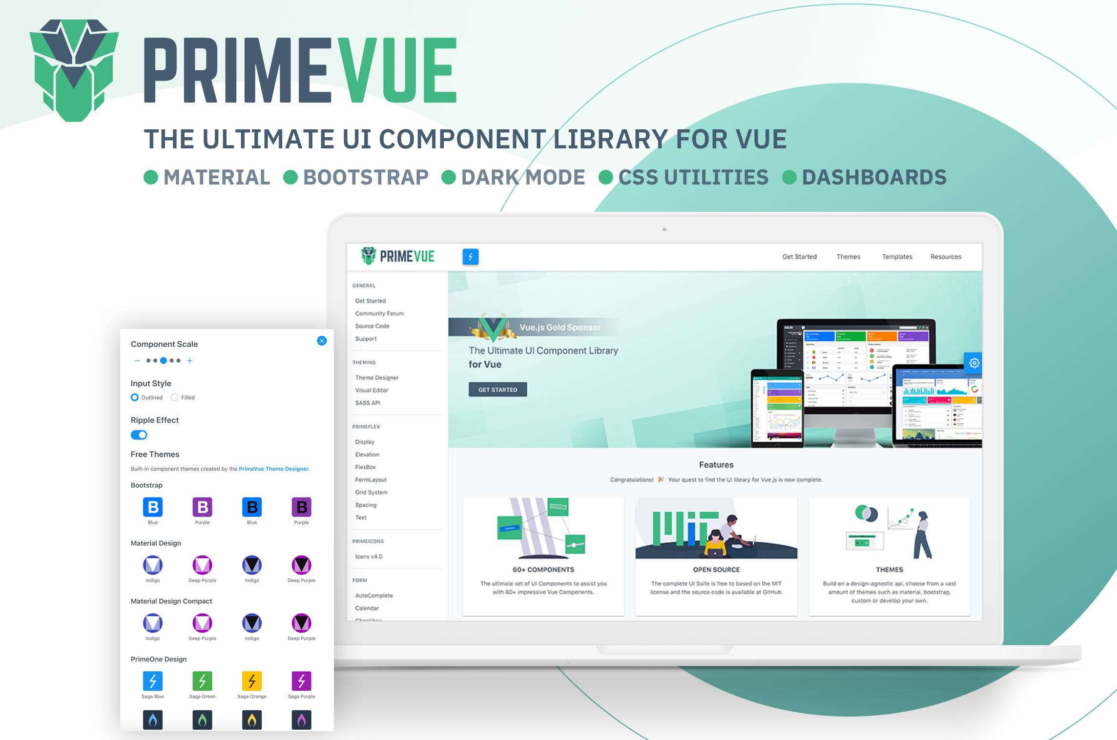 PrimeVue Hero