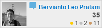 profile for Bervianto Leo Pratama at Stack Overflow, Q&A for professional and enthusiast programmers