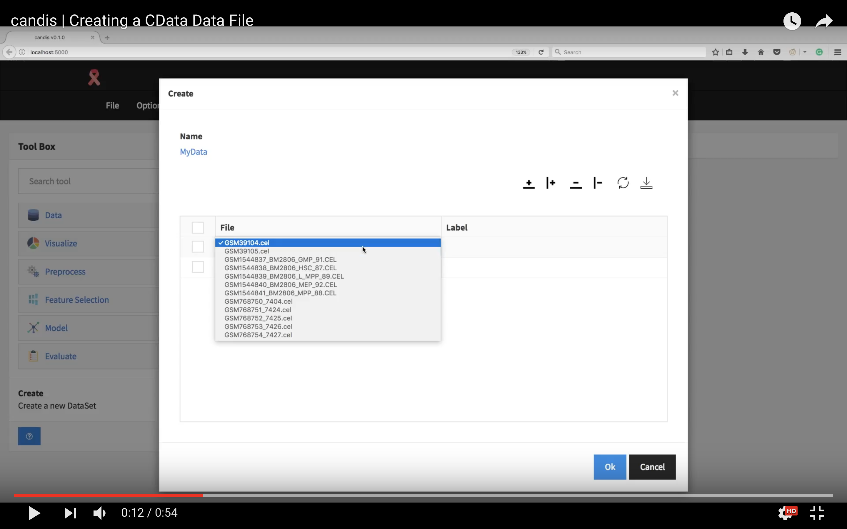 candis | Creating a CDATA Data File Video