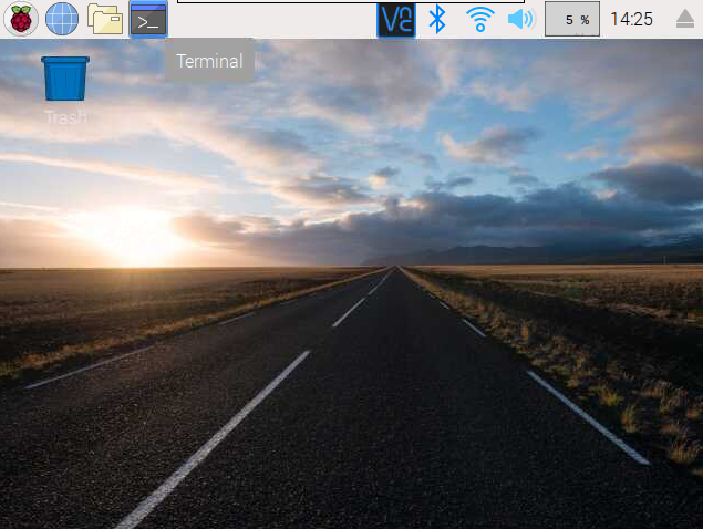 Opening Terminal Window