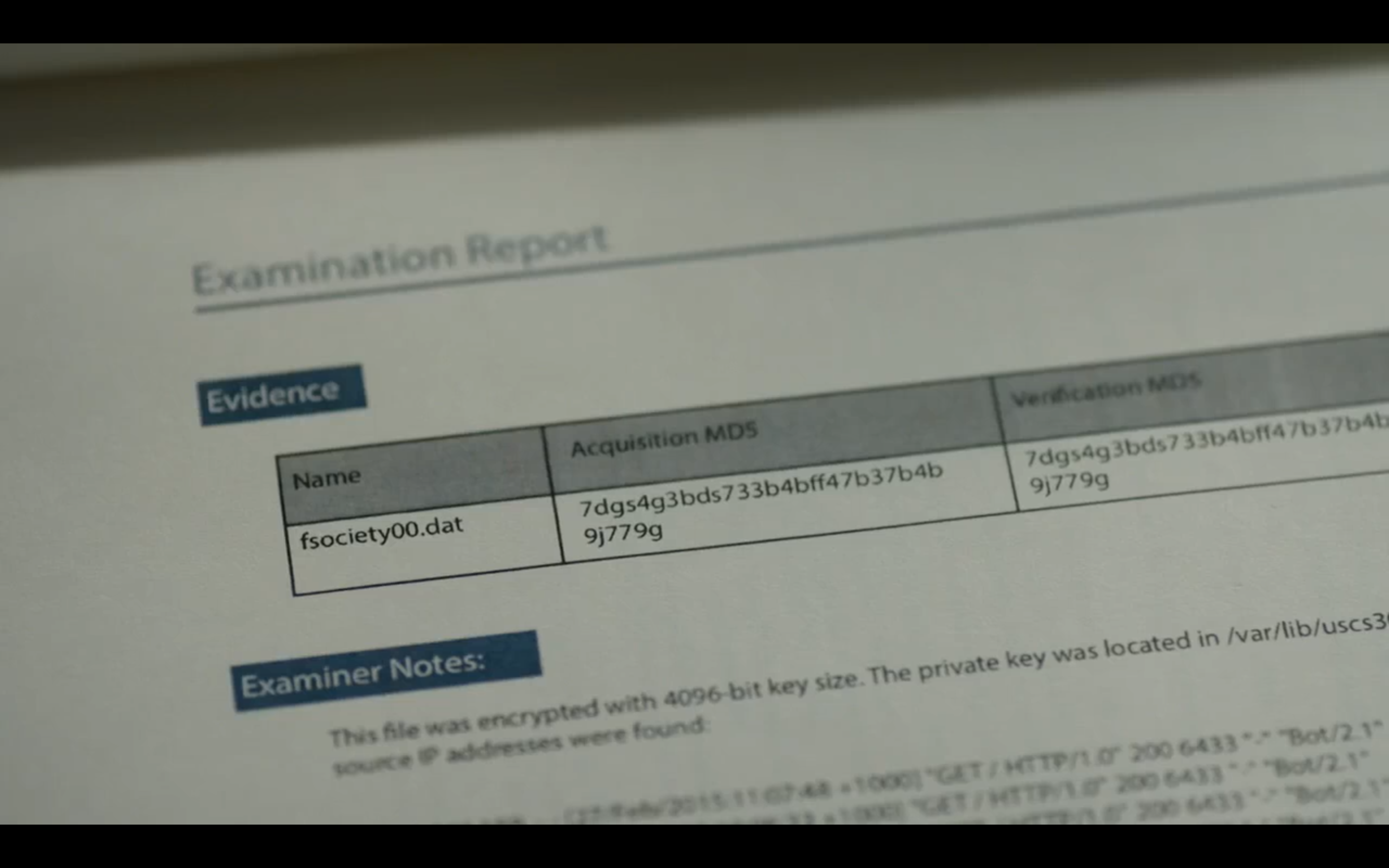 Close up on the DFIR report, 1, :robot: screenshot 📷