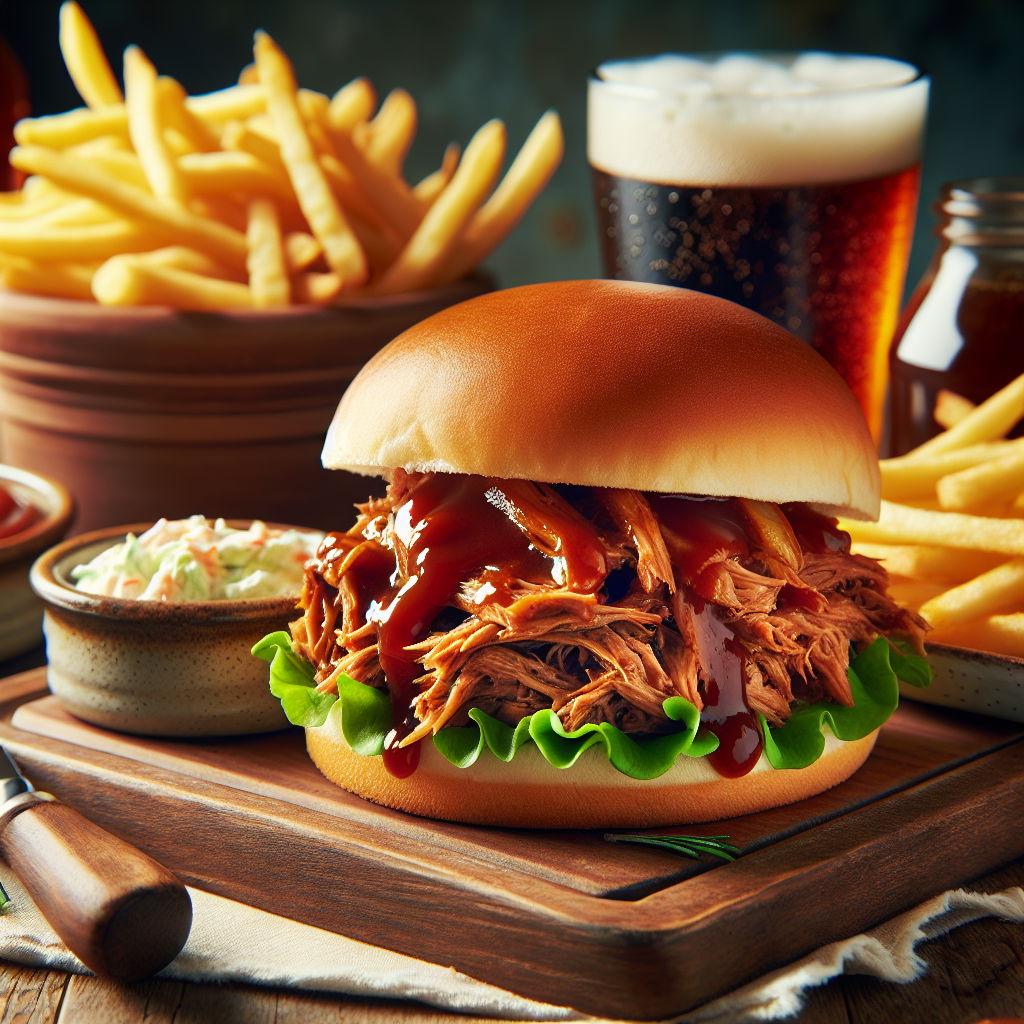 BBQ Pulled Pork Sandwich