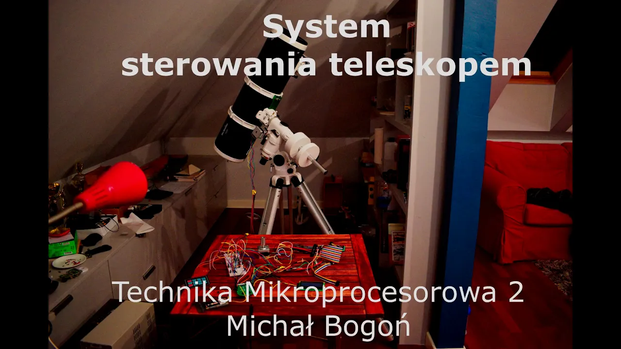 System sterowania teleskopem