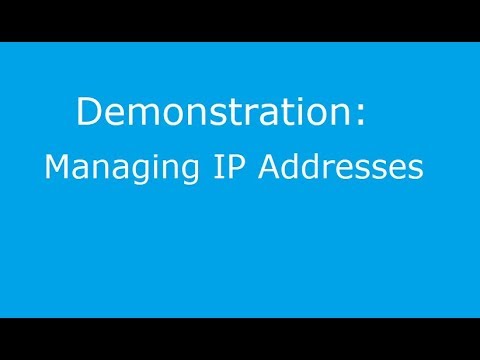 Configuring IP Settings