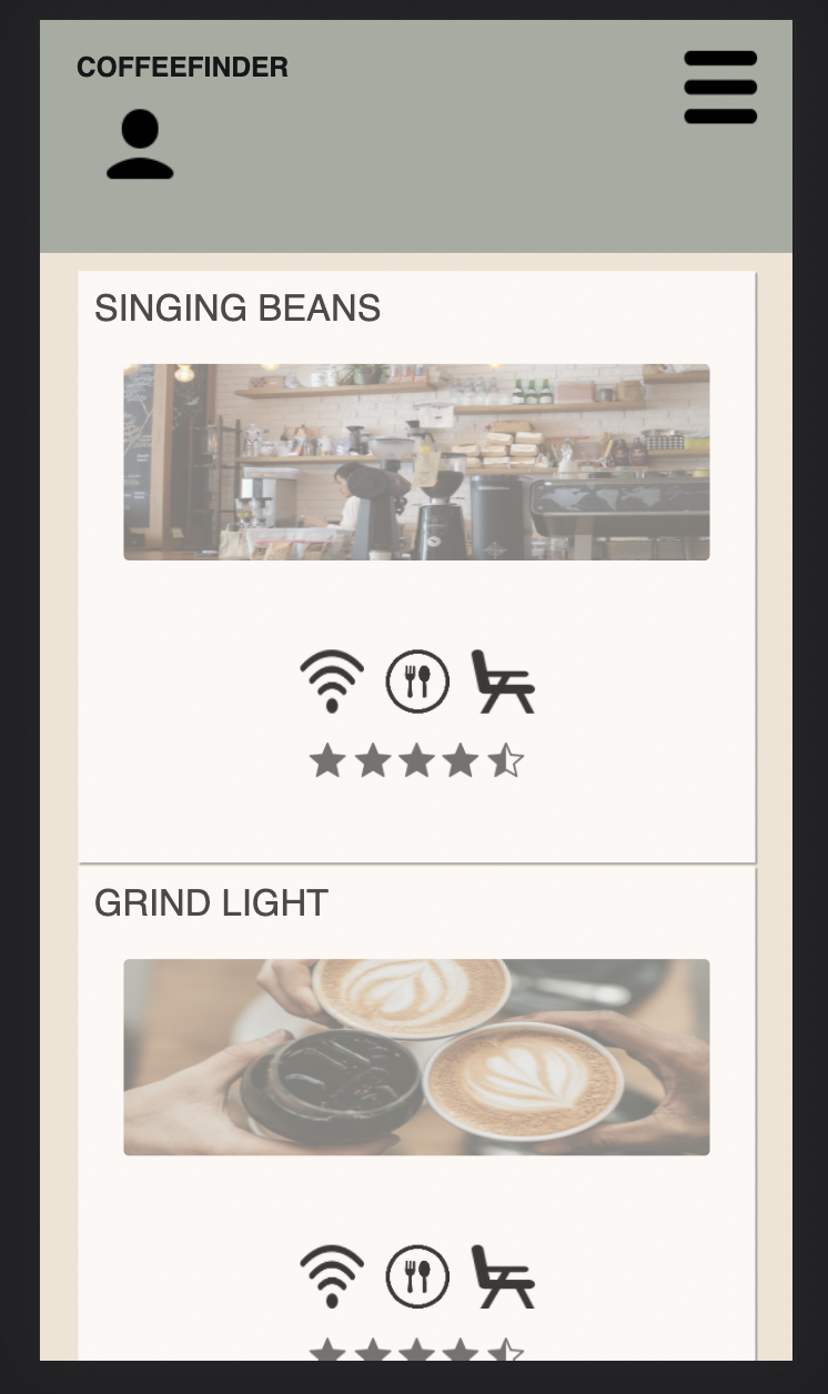 Coffee Finder Mobile