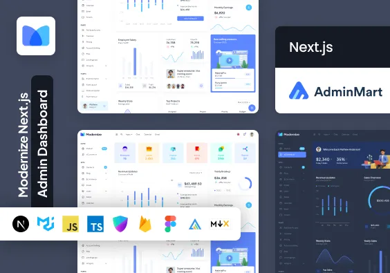 Modernize Next Js 15 Admin Dashboard