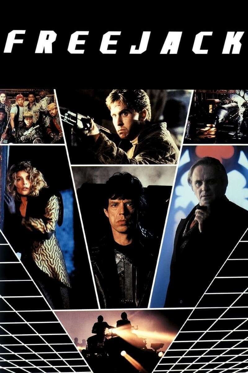 Freejack poster and Letterboxd link