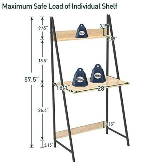 springsun-2-tier-ladder-computer-desk-with-storage-bookshelf-modern-writting-1
