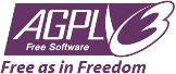 GNU Affero General Public License logo