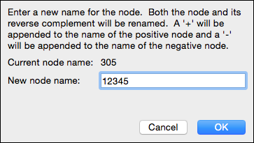 Change node name