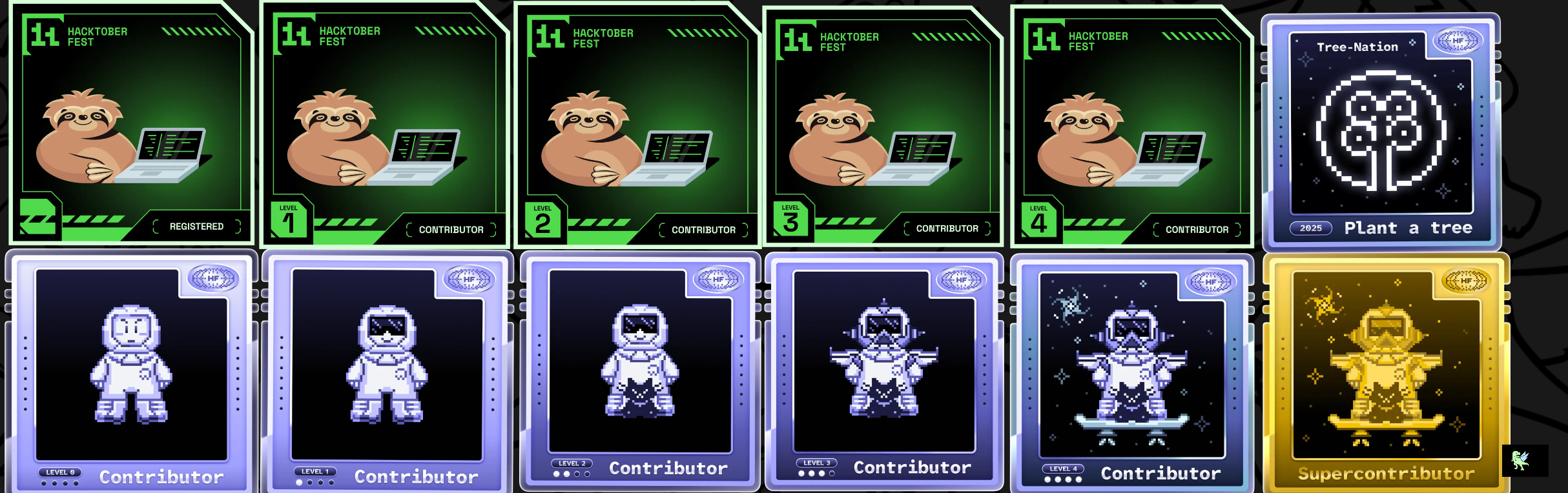 Holopin badges of @tonystark19