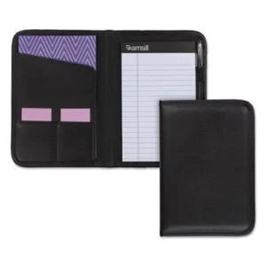 samsill-professional-padfolio-3-4w-x-9-1-4h-open-style-black-sam70811-by-cleanltsupply-com-1