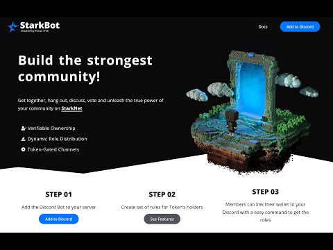 Watch the starkbot demo video