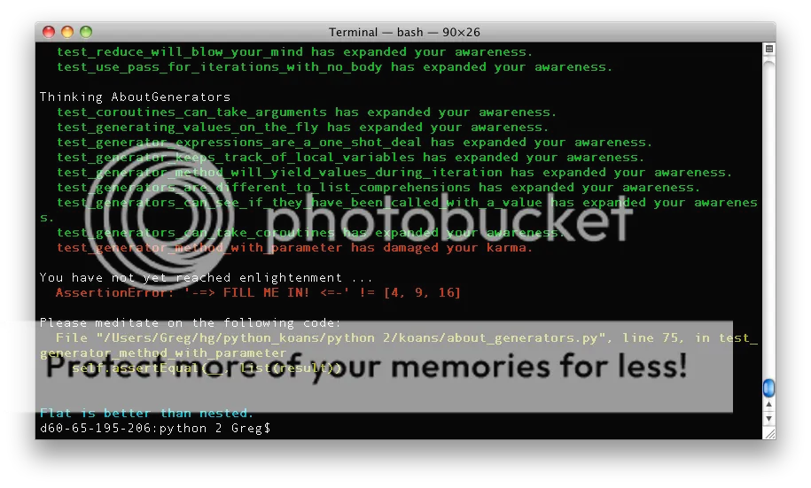 http://i442.photobucket.com/albums/qq150/gregmalcolm/PythonKoansScreenshot.png