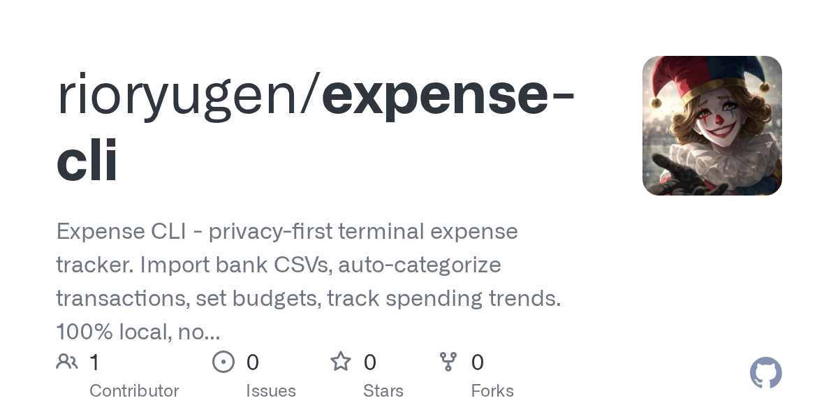 expense-cli
