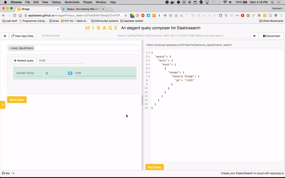 Save queries for later reuse