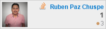 profile for Ruben Paz Chuspe at Stack Overflow, Q&A for professional and enthusiast programmers